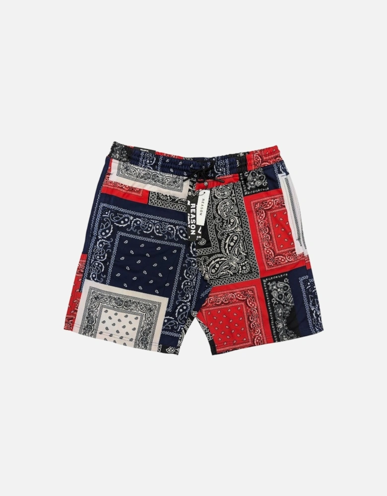Mens Hawaiian Shorts Summer Beach Fleece Swimming Board Half Pants