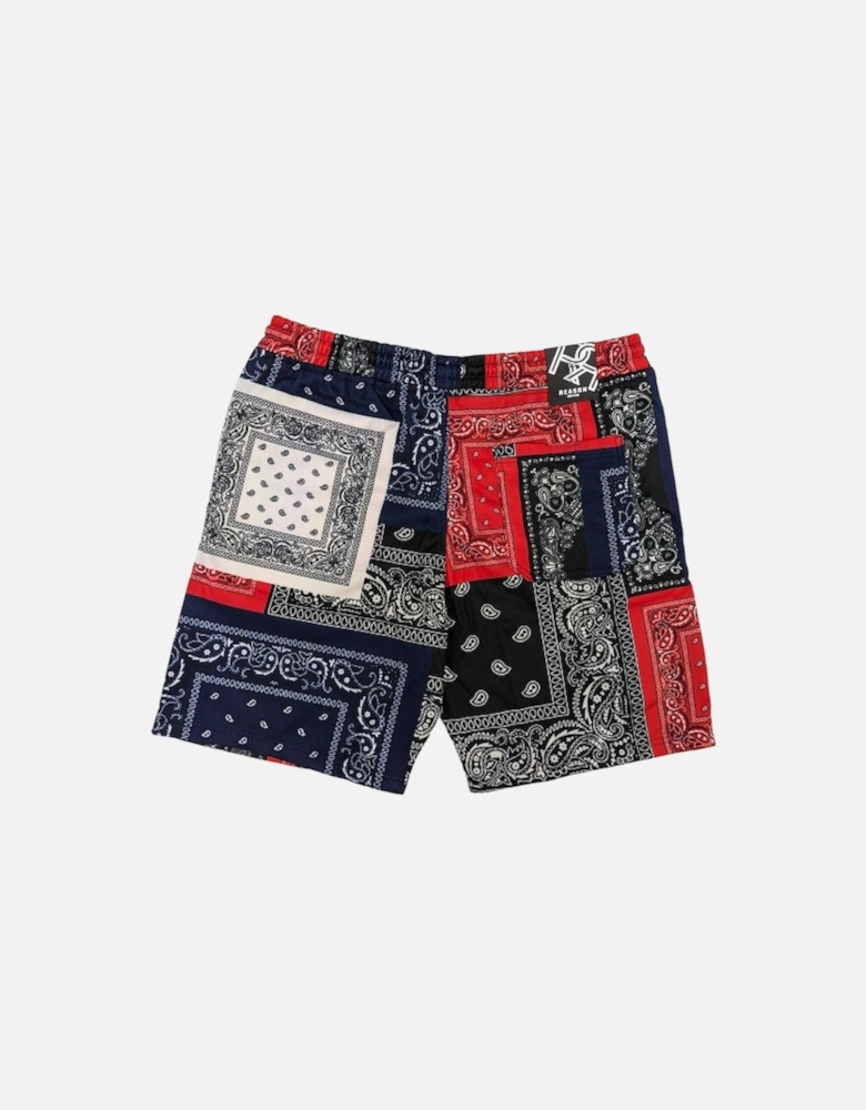 Mens Hawaiian Shorts Summer Beach Fleece Swimming Board Half Pants