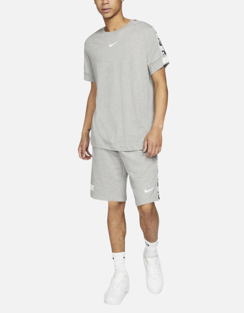 Tracksuit Mens T Shirts and Shorts Set NSW Repeat Tape Tee