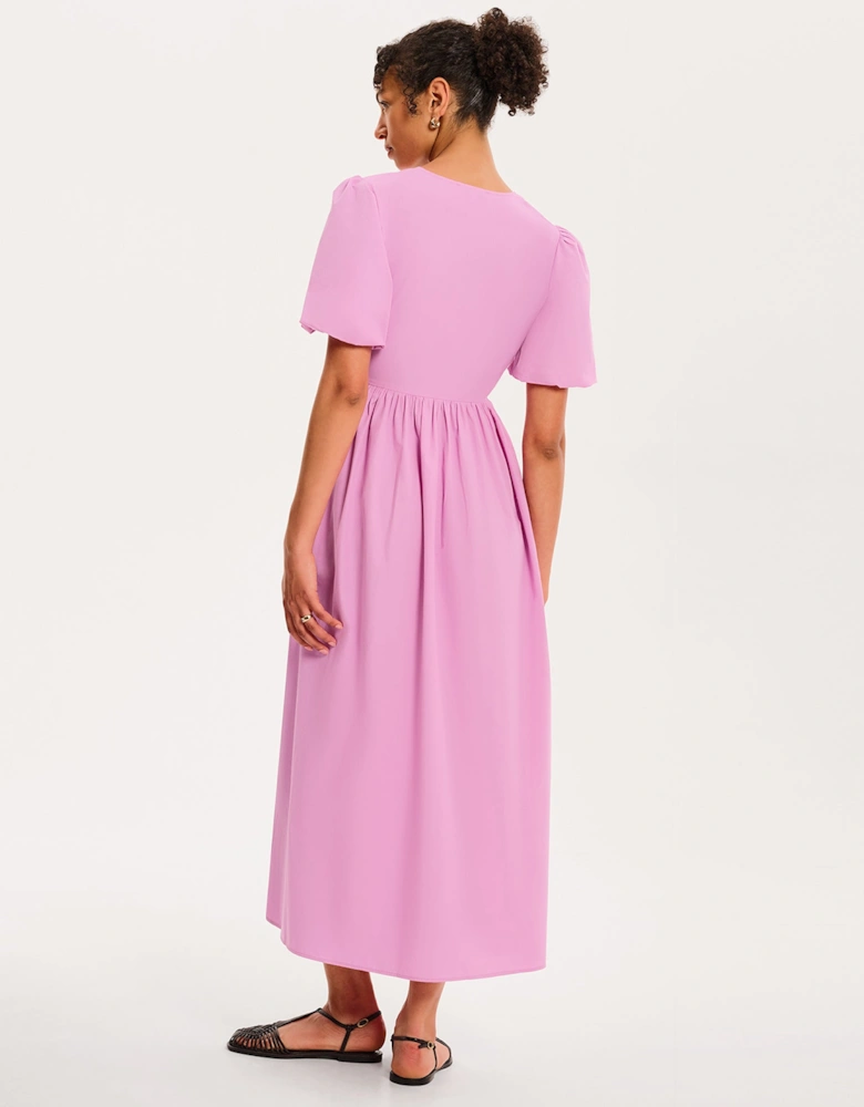 Joy Midi Dress in Lilac