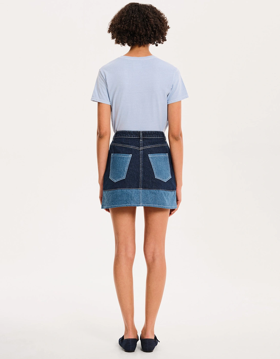 Benny Skirt in Dark Wash