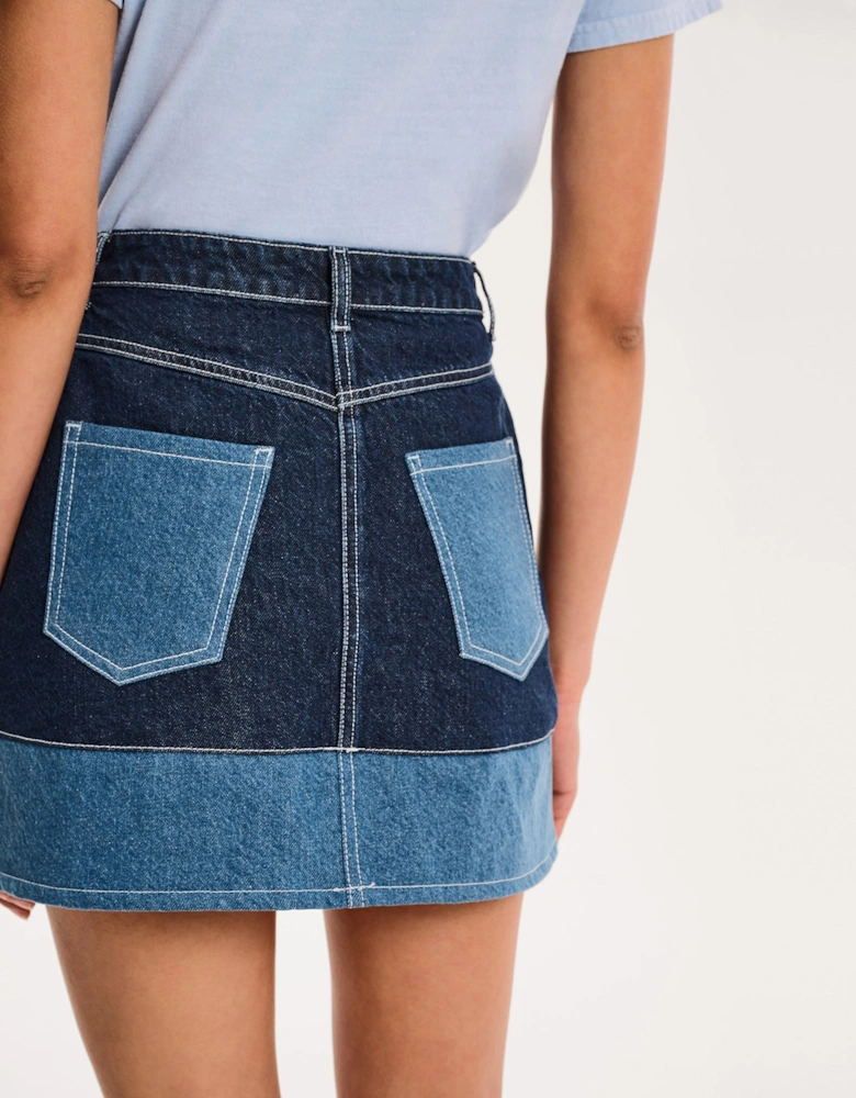 Benny Skirt in Dark Wash