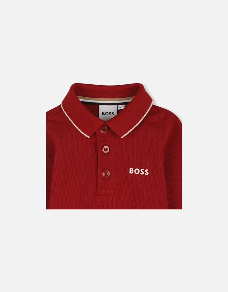 BOSS RED BABY/TODDLER POLO SHIRT J52449
