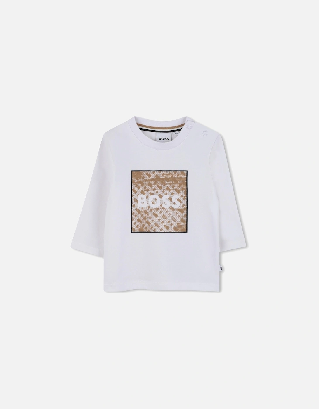 BOSS WHITE BABY/TODDLER T SHIRT J52715, 4 of 3