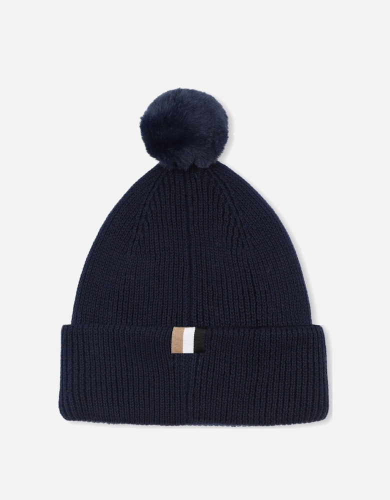 BOSS NAVY BABY/TODDLER BEANIE HAT J52595