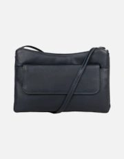 Navy Leather