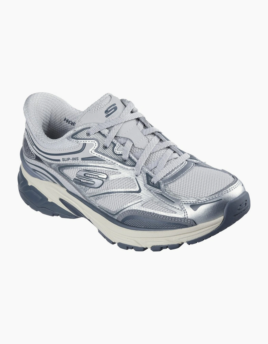 Skechers Women's Grey Stamina Sport Trainers  Size 7