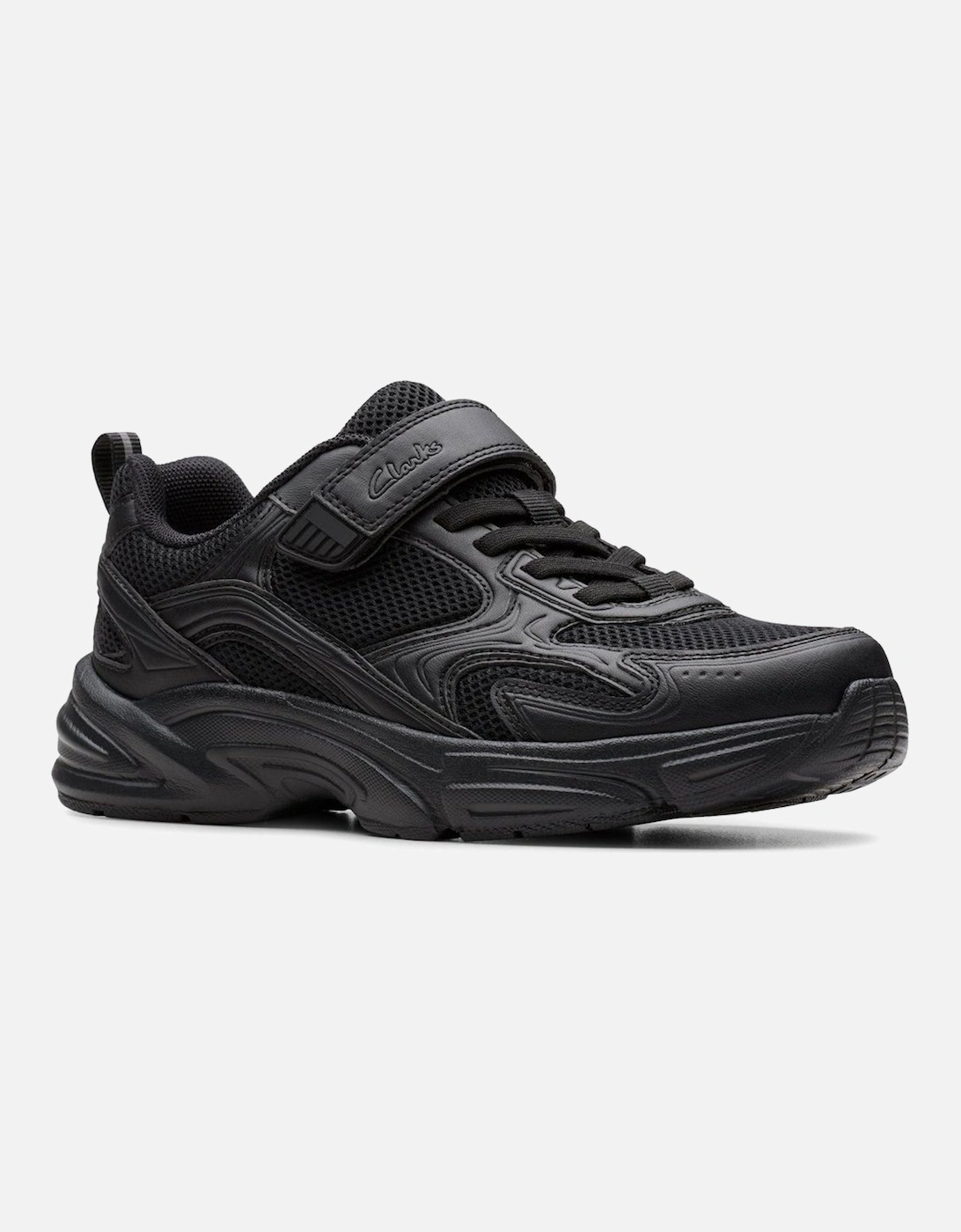 Crafton Move K Boys School Shoes, 6 of 5