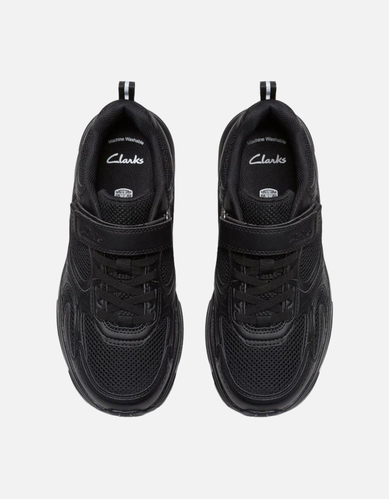 Crafton Move K Boys School Shoes