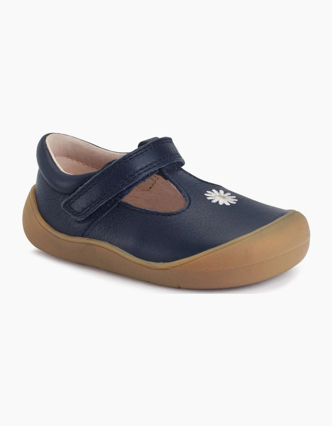 Start-Rite Girls Navy 'S Floret First Shoes - Size: 4.5/G (Wide) Kids