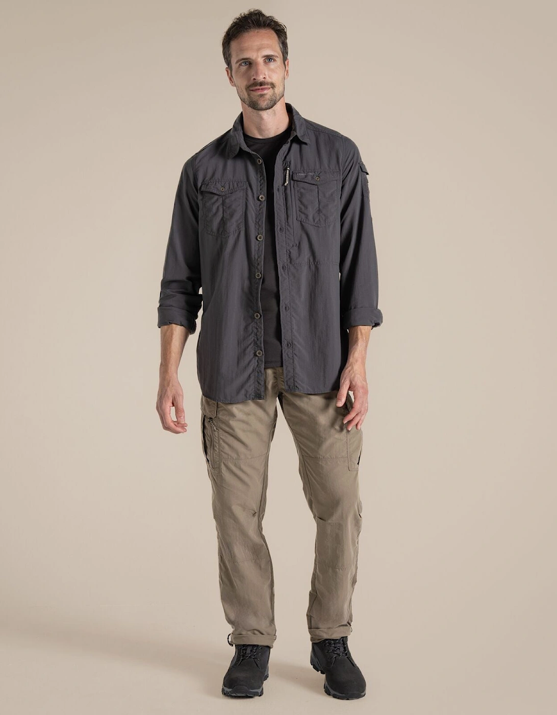 Mens NosiLife Adventure III Long Sleeve Shirt, 2 of 1
