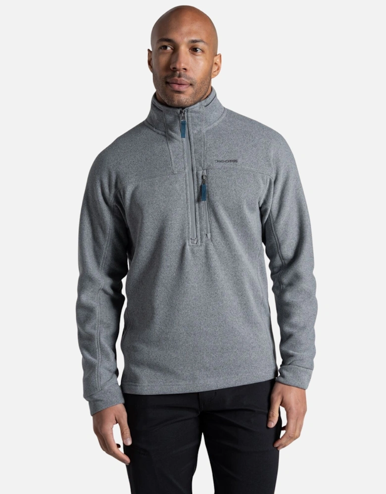 Mens Torney III Knitlook Half Zip Fleece