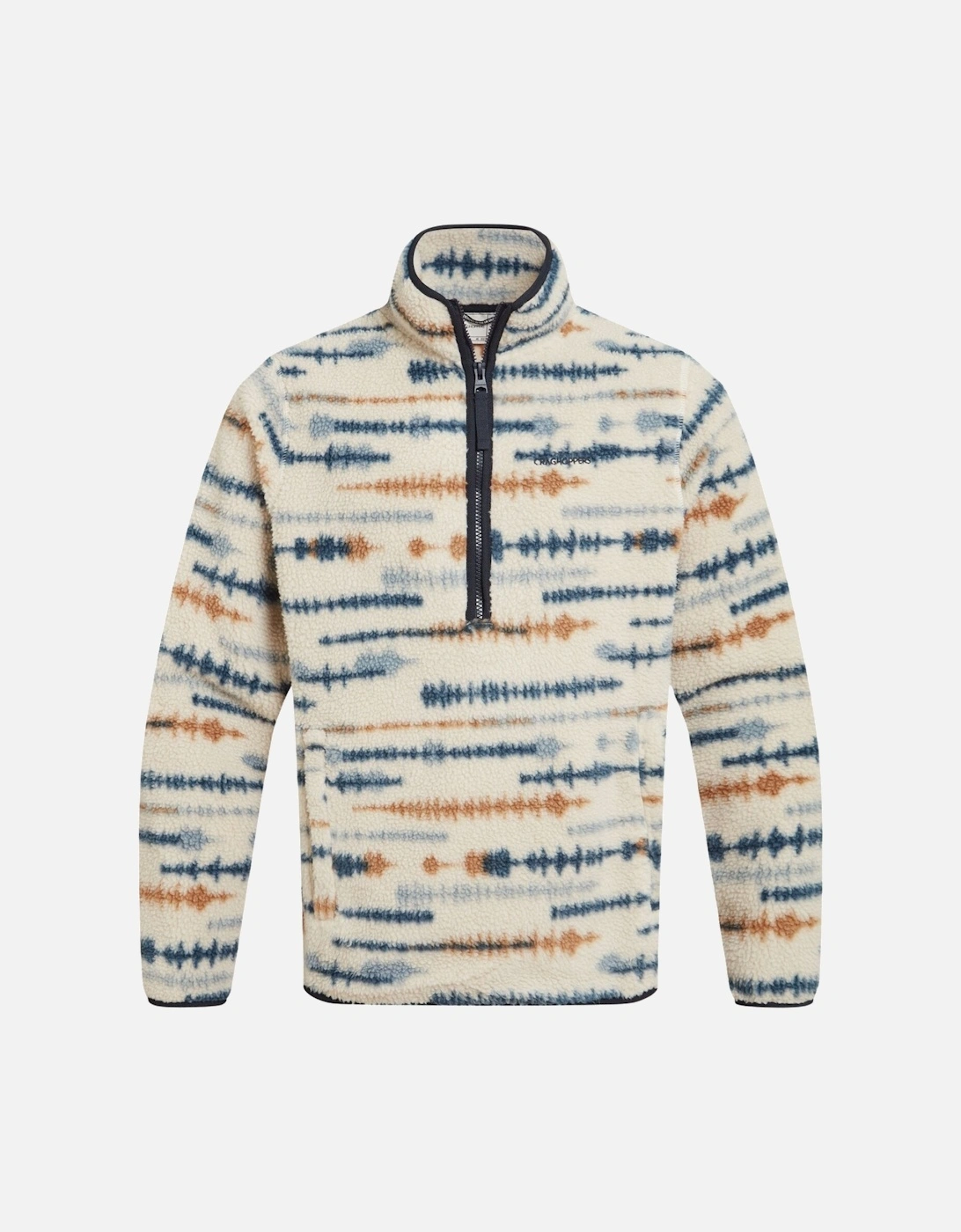 Mens Rawthey Borg Half Zip Fleece, 2 of 1