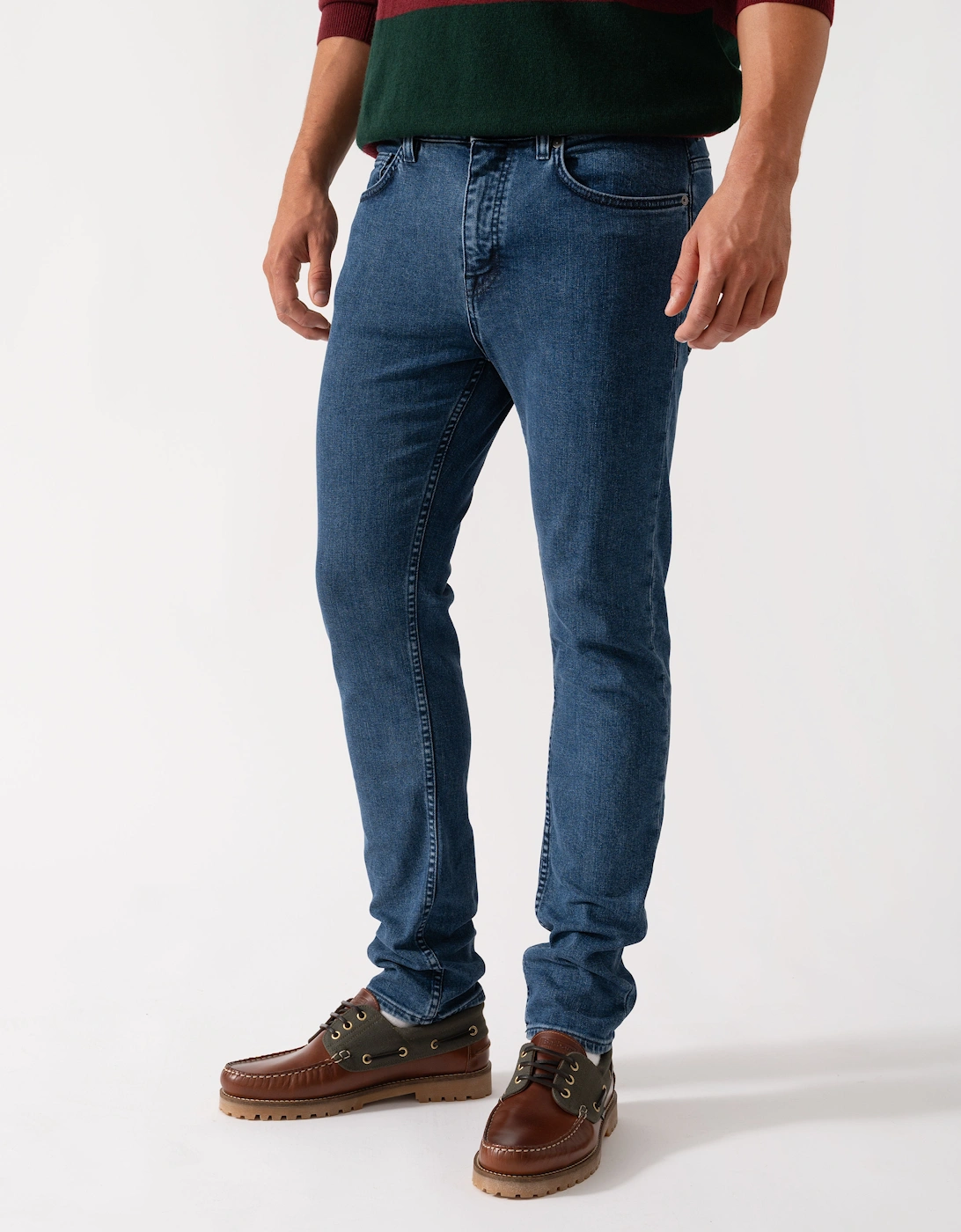 BOSS Orange Delaware BO Mens Jeans 50544629 - Bright Blue 438, 2 of 1