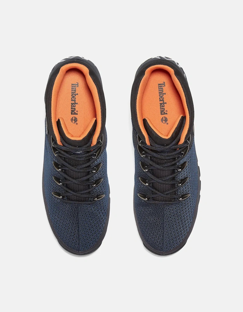 Euro Sprint Mid Mens Lace Up Waterproof Boot - Navy