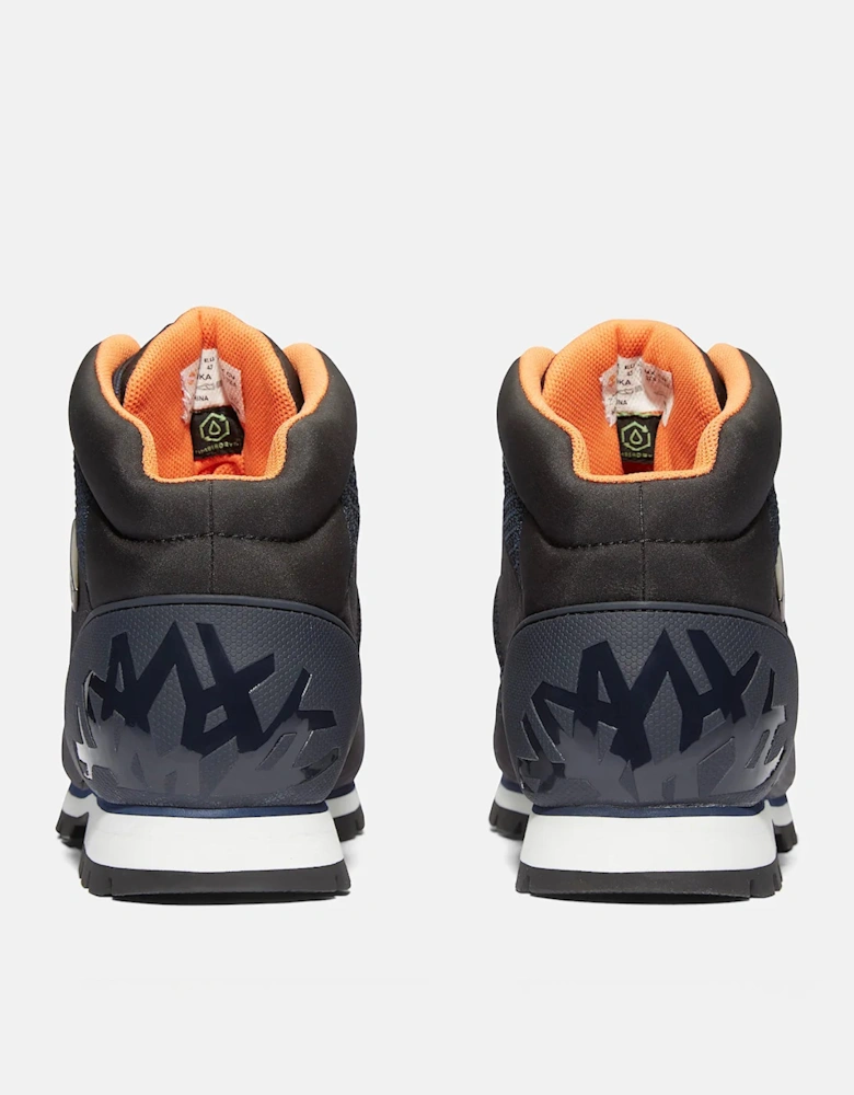 Euro Sprint Mid Mens Lace Up Waterproof Boot - Navy