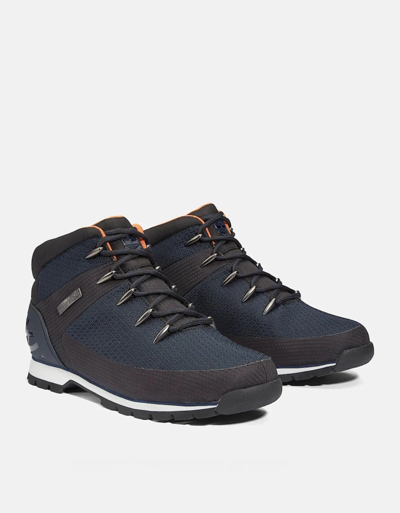 Euro Sprint Mid Mens Lace Up Waterproof Boot - Navy