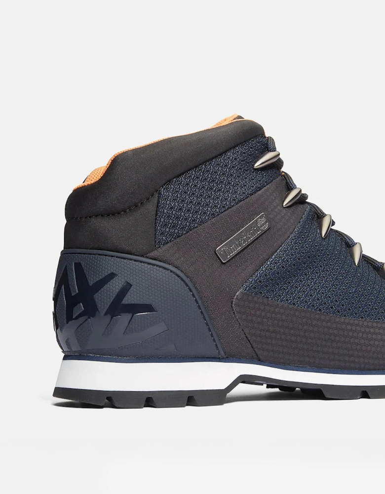Euro Sprint Mid Mens Lace Up Waterproof Boot - Navy