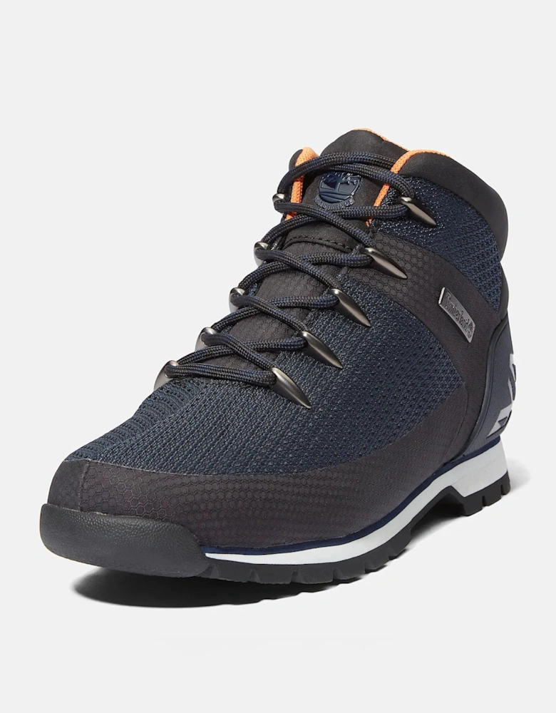 Euro Sprint Mid Mens Lace Up Waterproof Boot - Navy