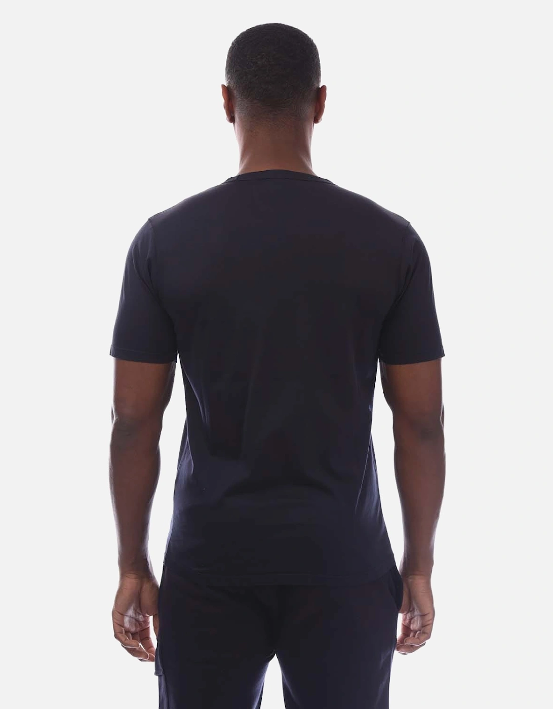 70/2 Mercerized Jersey Logo Patch T-Shirt