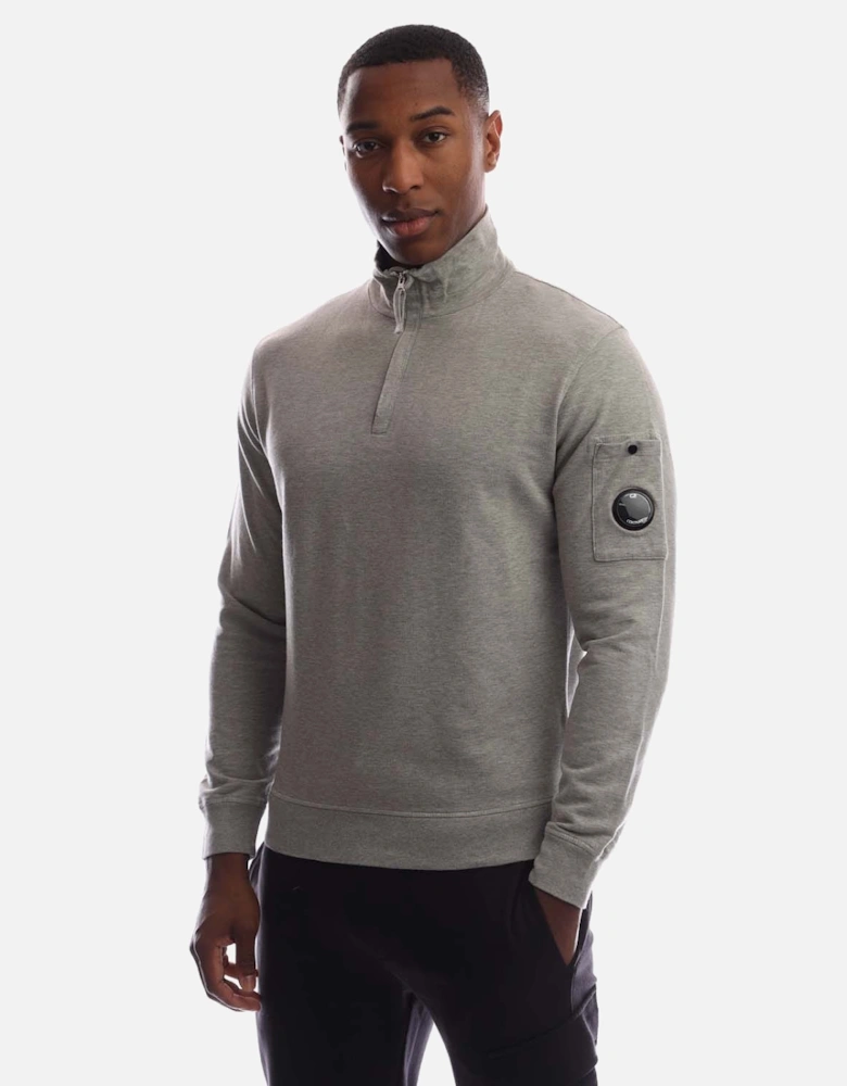 Light Fleece Half-Zip Sweatshirt