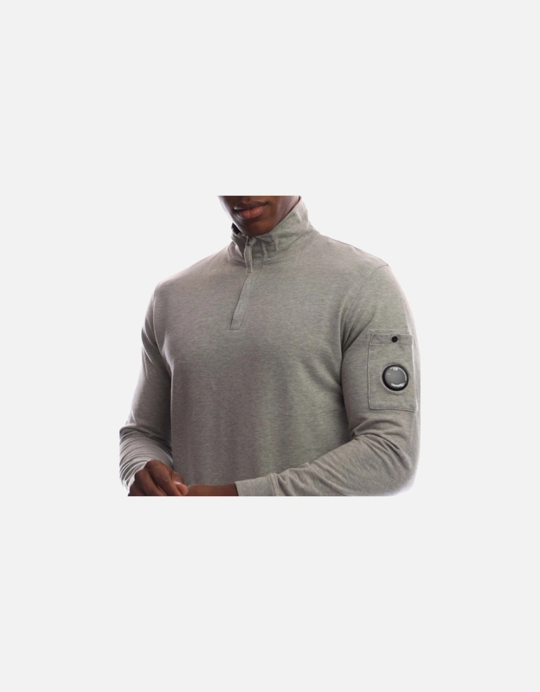 Light Fleece Half-Zip Sweatshirt