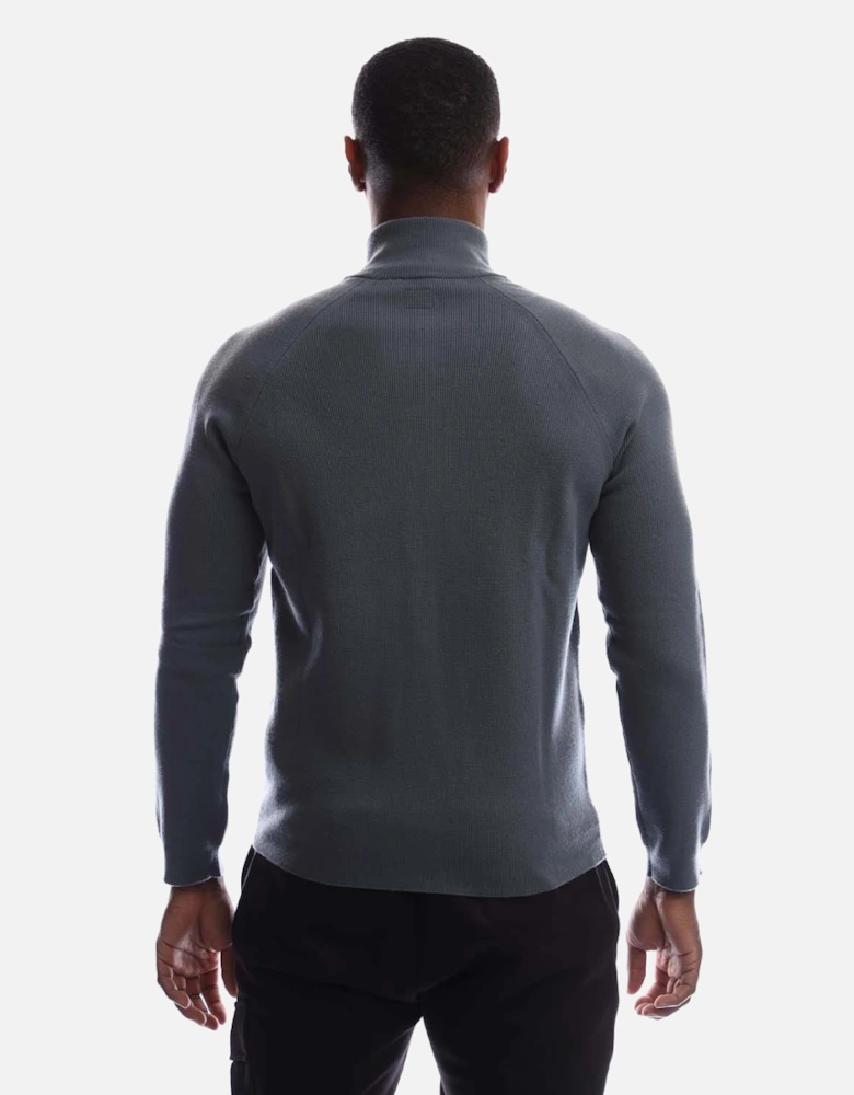 Extrafine Merino Wool Full Zip Sweater