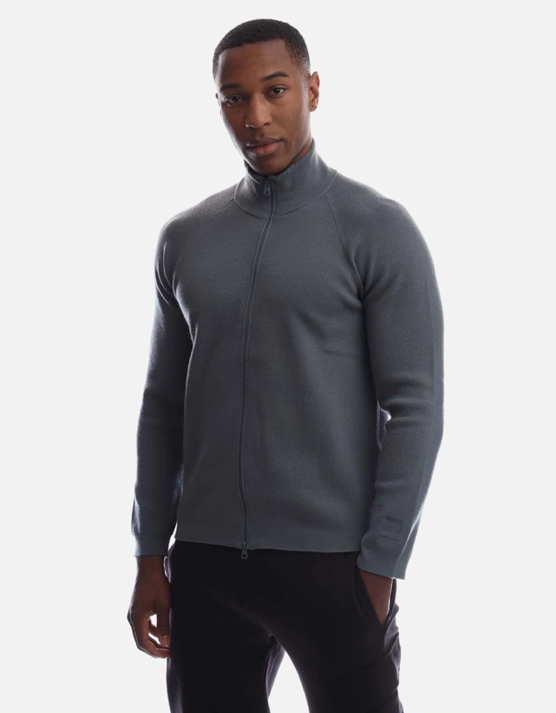 Extrafine Merino Wool Full Zip Sweater
