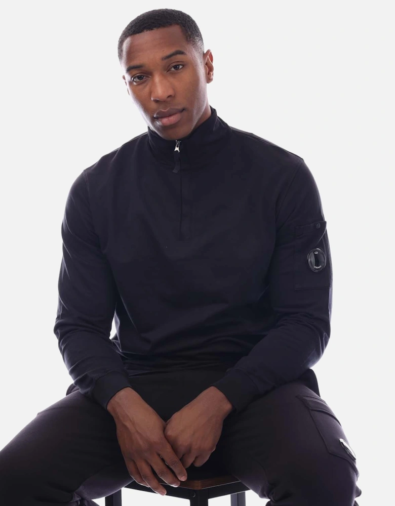Light Fleece Half-Zip Sweatshirt