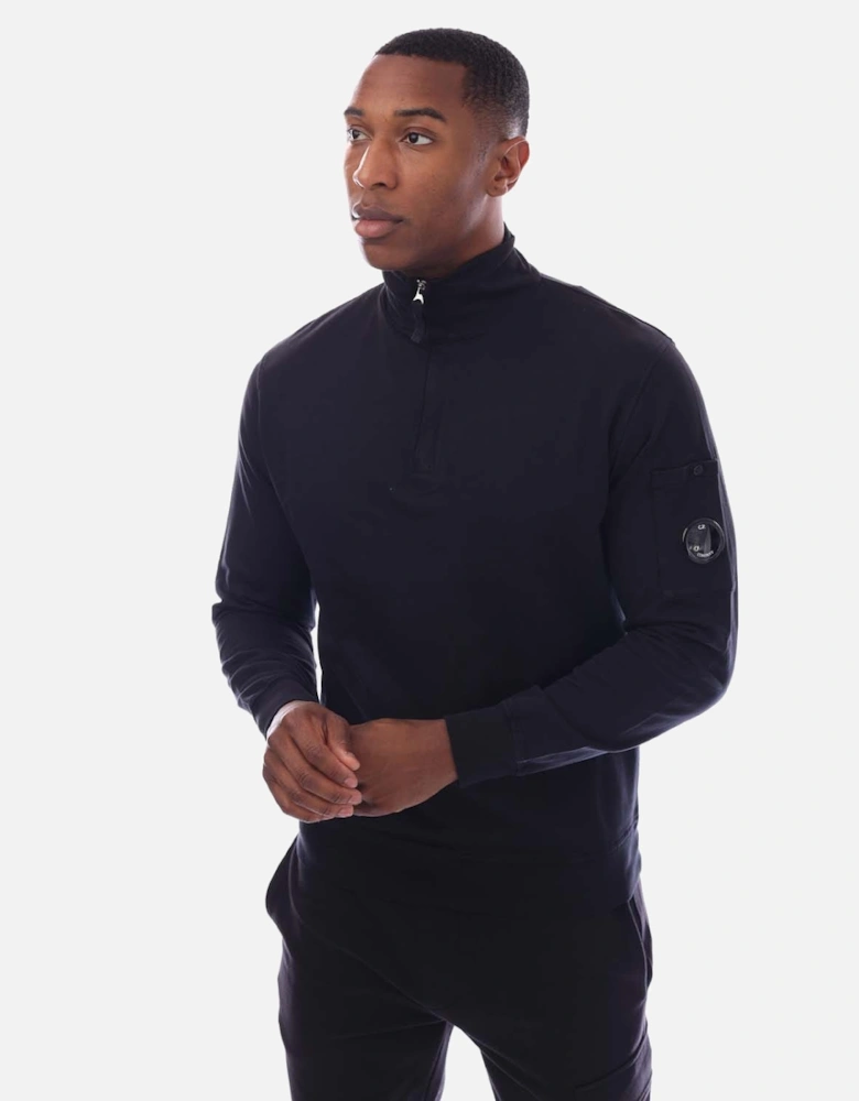 Light Fleece Half-Zip Sweatshirt