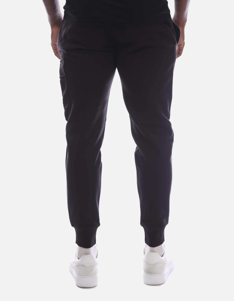 Diagonal Raised Fleece Lens Sweatpants