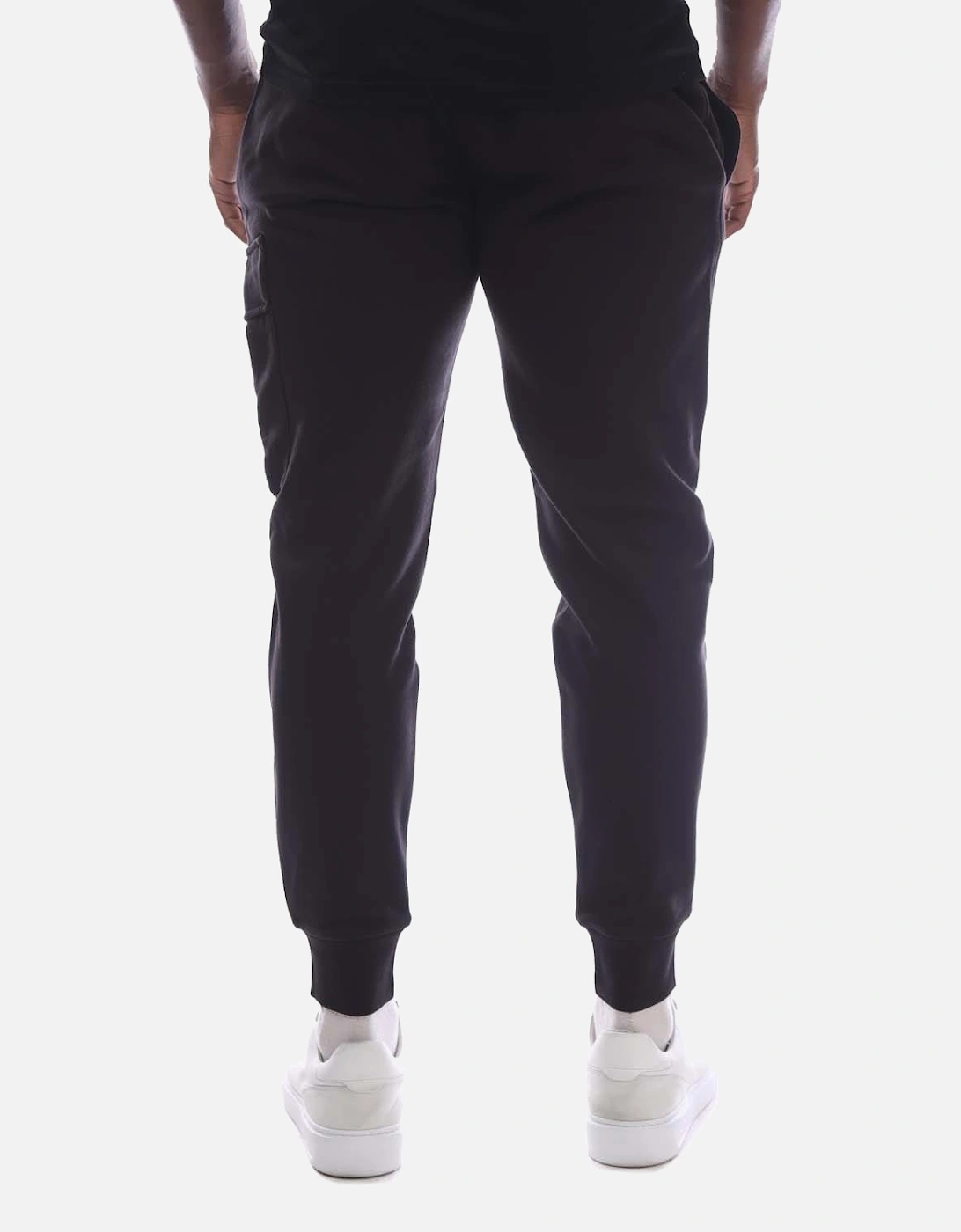 Diagonal Raised Fleece Lens Sweatpants