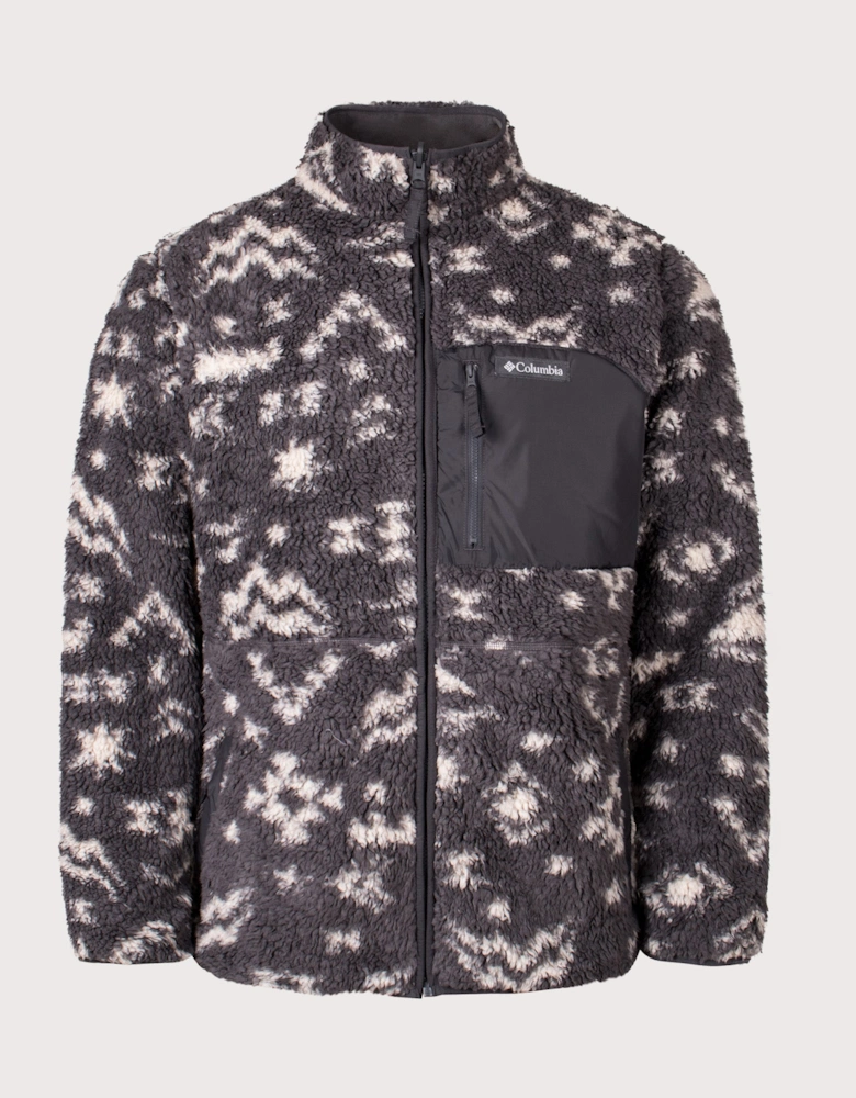 Winter Pass Reversible Fleece Full Zip Sweatshirt