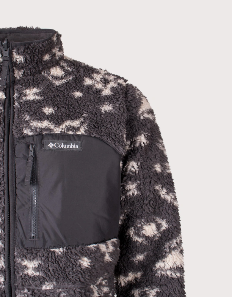 Winter Pass Reversible Fleece Full Zip Sweatshirt