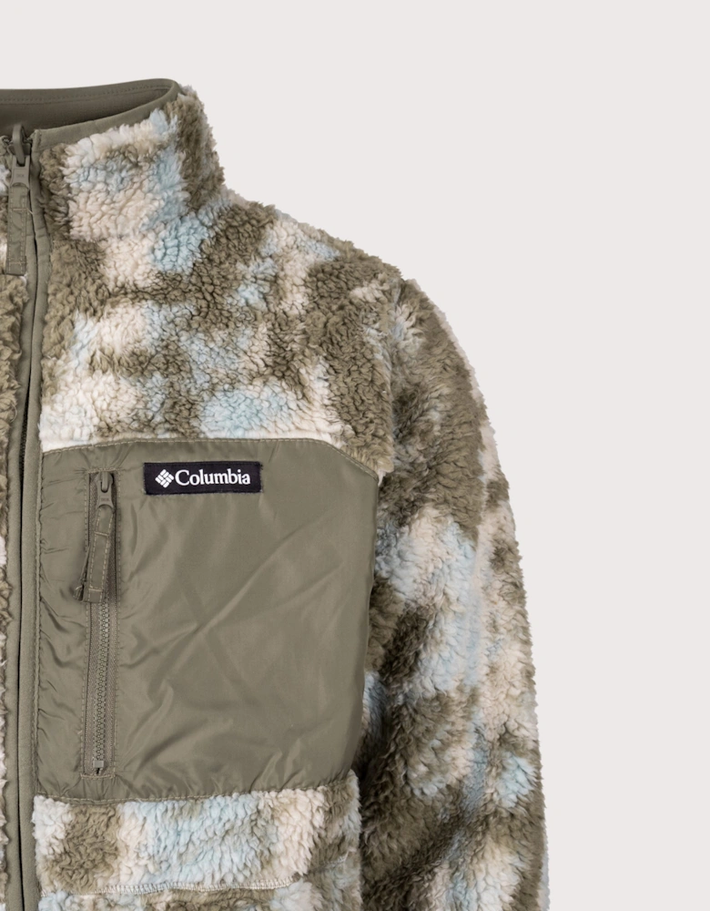 Winter Pass Reversible Fleece Full Zip Sweatshirt