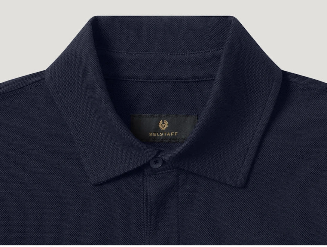 Curator Polo Shirt Dark Ink