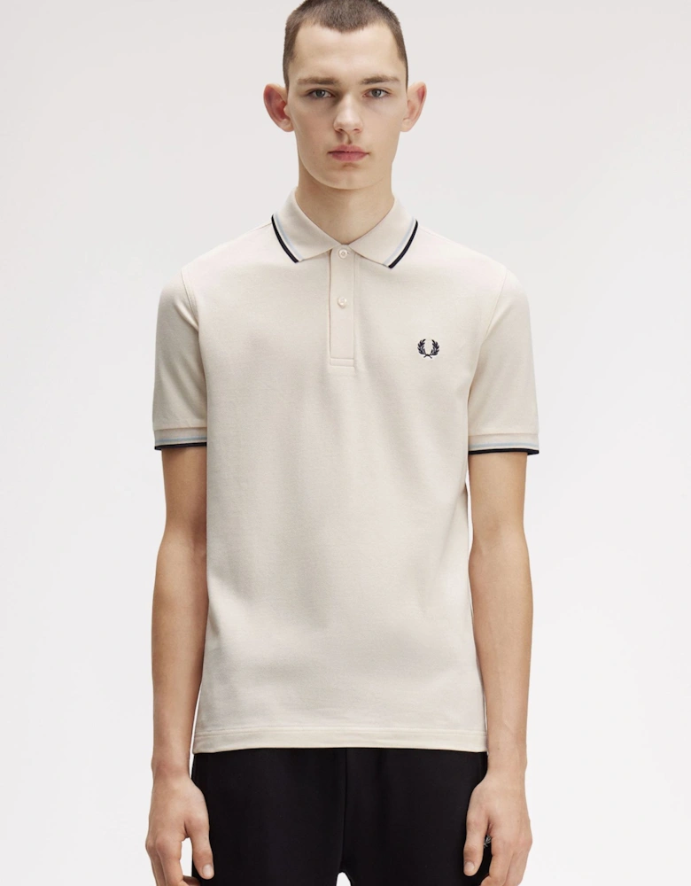 M3600 Twin Tipped Shirt - Silky Peach/Light Ice/Dark Air Force