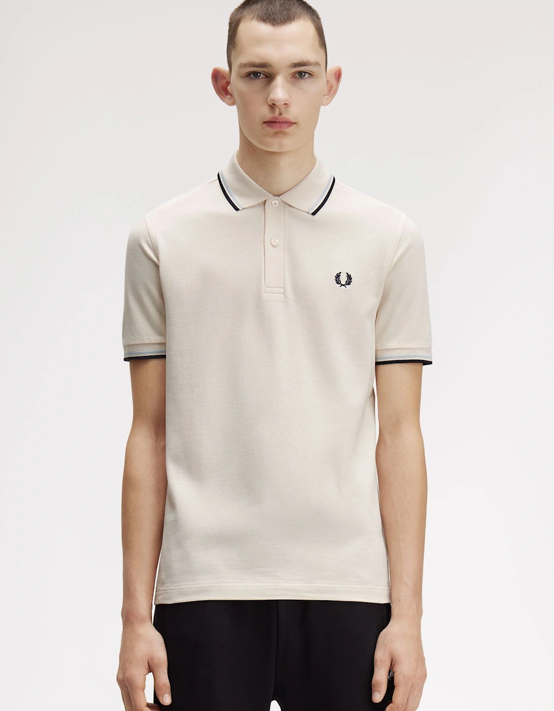 M3600 Twin Tipped Shirt - Silky Peach/Light Ice/Dark Air Force