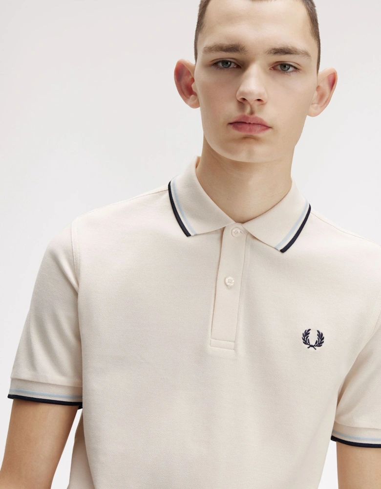 M3600 Twin Tipped Shirt - Silky Peach/Light Ice/Dark Air Force
