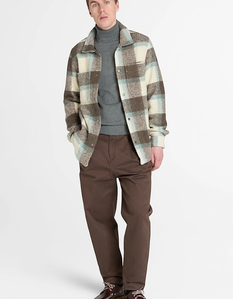 LIFE TBT WOOL OVERSHIRT