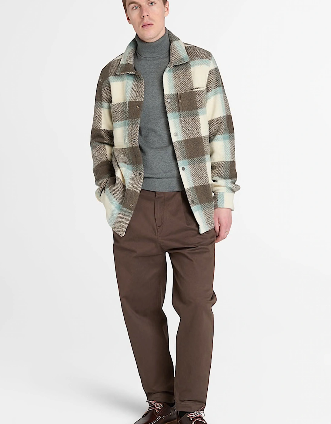 LIFE TBT WOOL OVERSHIRT