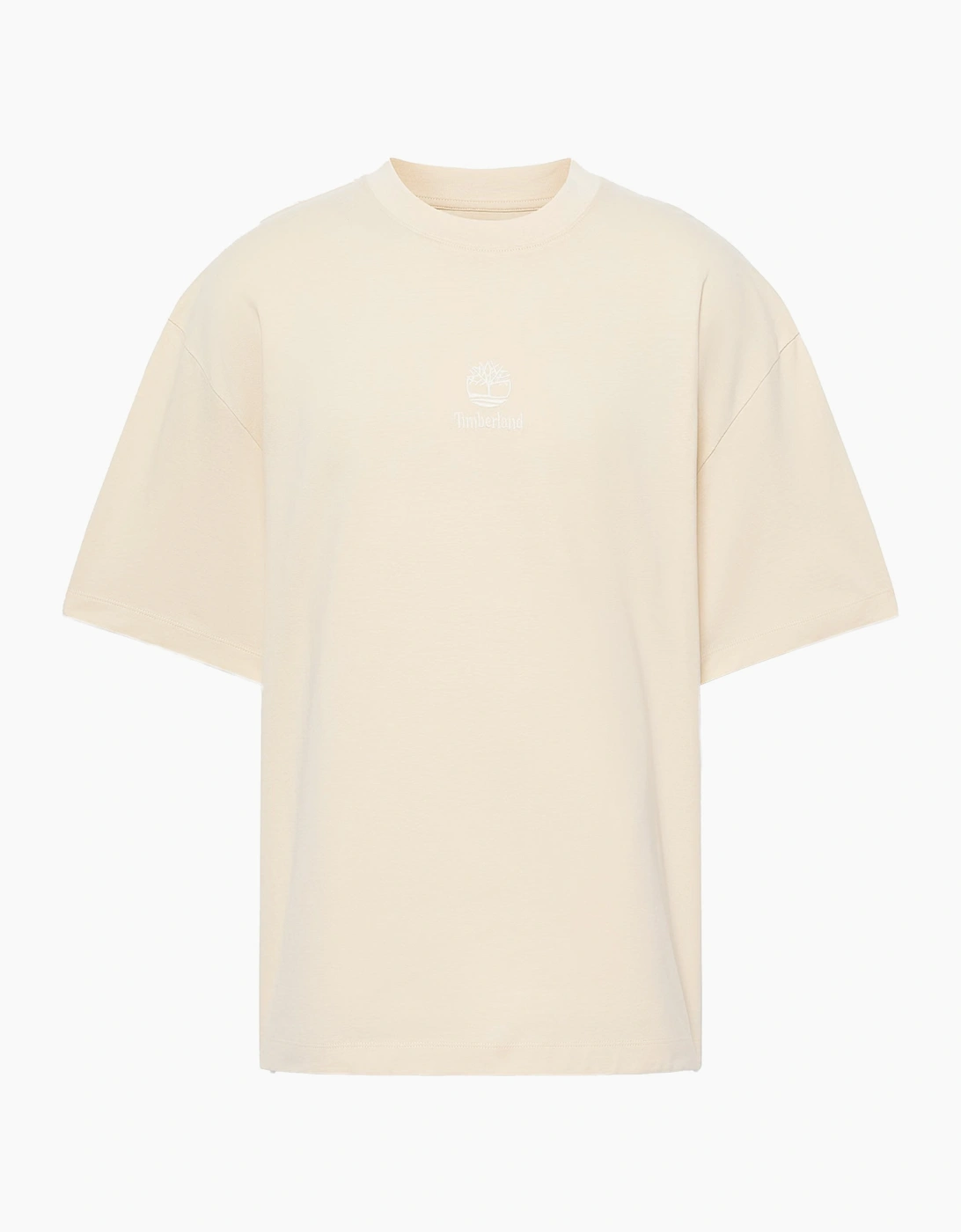 Timberland Timberland Men's Hampton Stack Logo Tee Beige - Cream