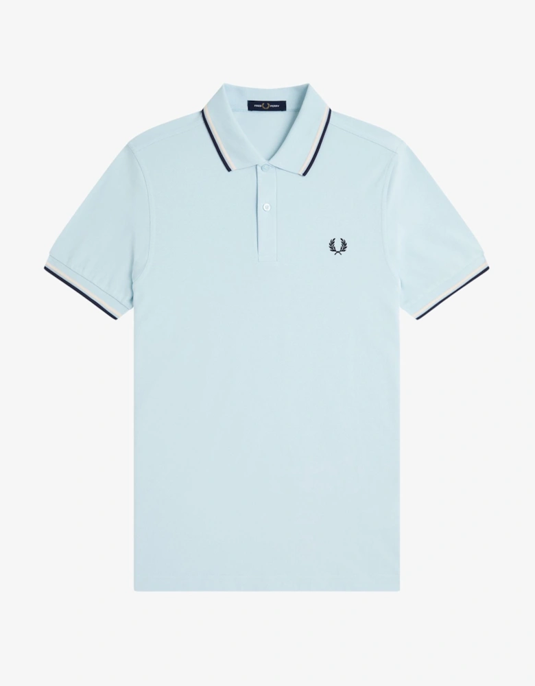 M3600 Twin Tipped Shirt - Light Ice/Silky Peach/Tennis Blue