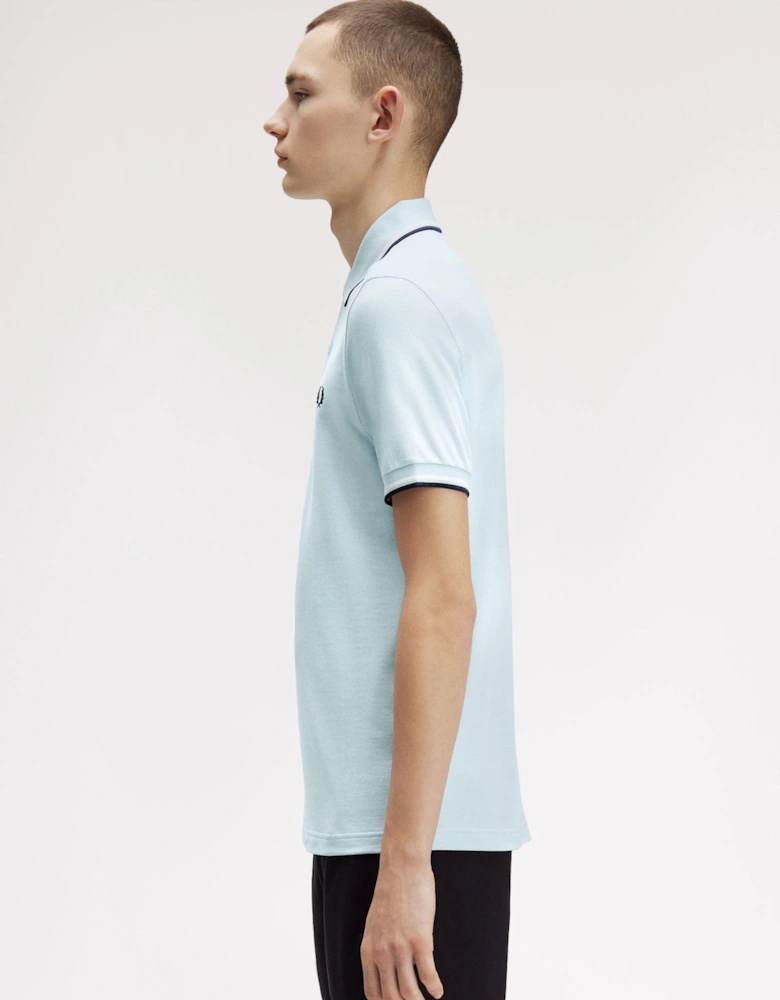 M3600 Twin Tipped Shirt - Light Ice/Silky Peach/Tennis Blue