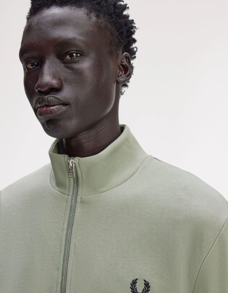 M3574 Half-Zip Sweatshirt - Bay Leaf/Dark Air Force/Tennis Blue