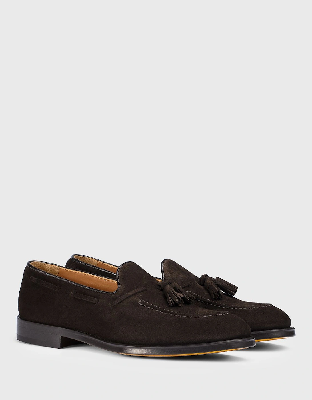 Suede Leather Tassel Loafers
