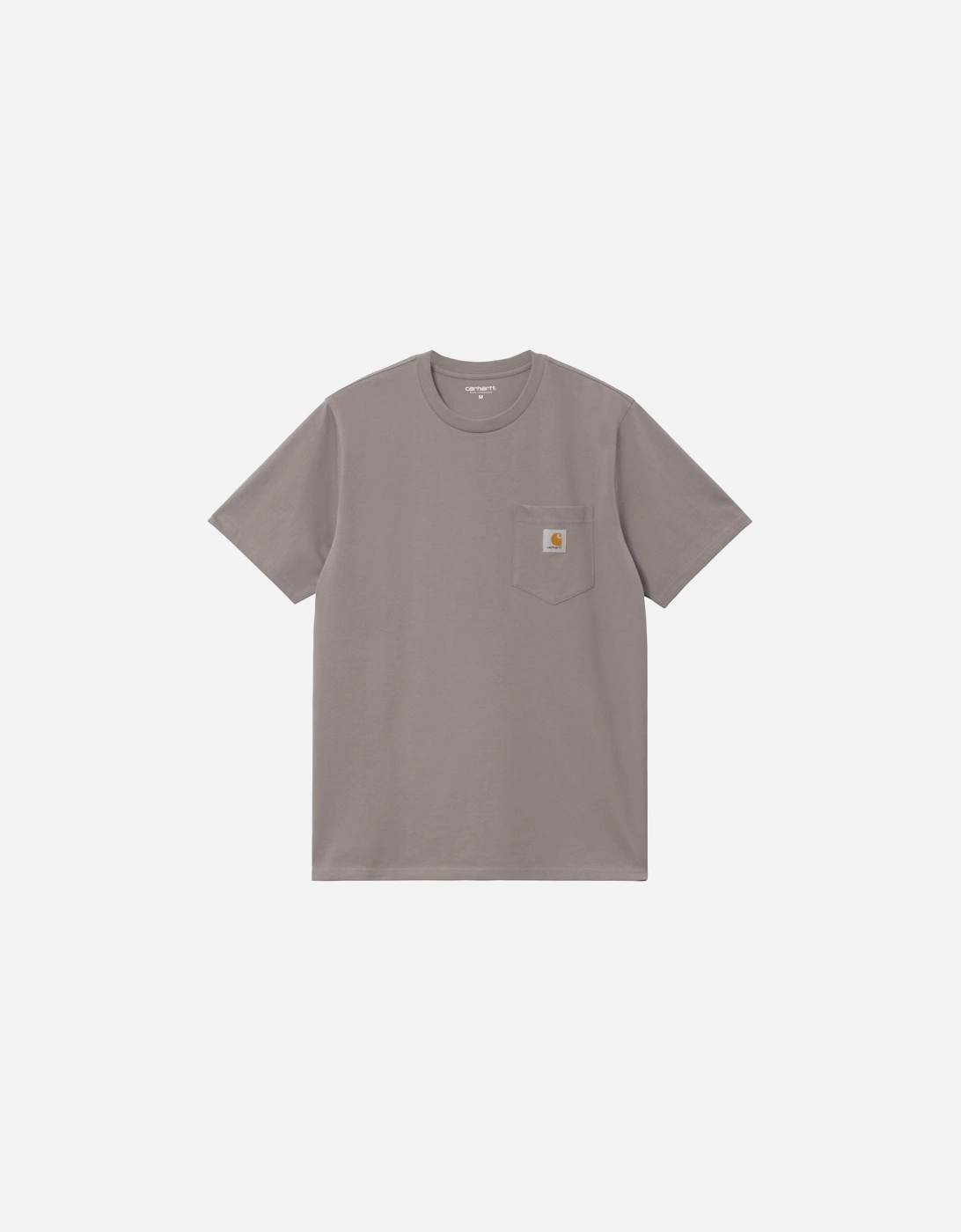 Men's Carhartt WIP Pocket T-Shirt - Yosemite - Grey - Size: 42