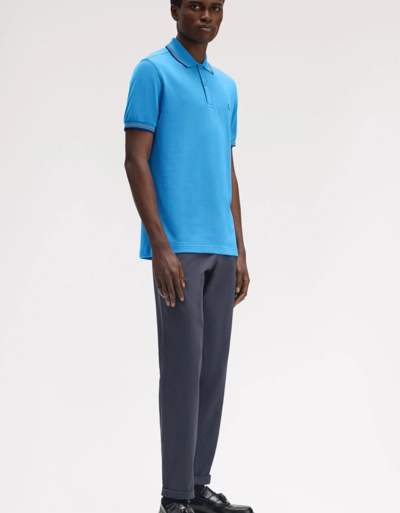 M3600 Twin Tipped Shirt - Court Blue/Shaded Stone/Dark Petrol
