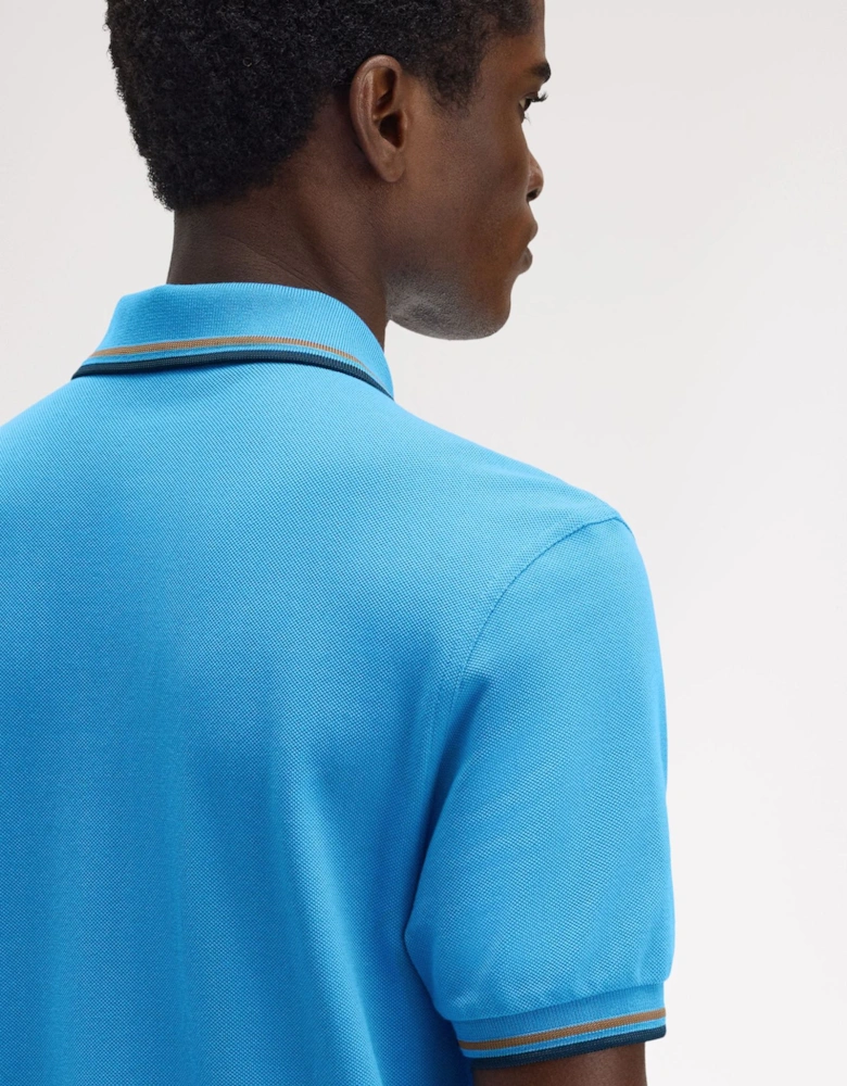 M3600 Twin Tipped Shirt - Court Blue/Shaded Stone/Dark Petrol