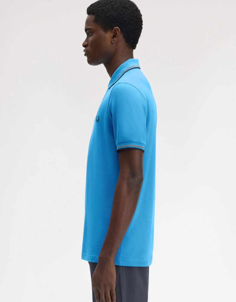 M3600 Twin Tipped Shirt - Court Blue/Shaded Stone/Dark Petrol